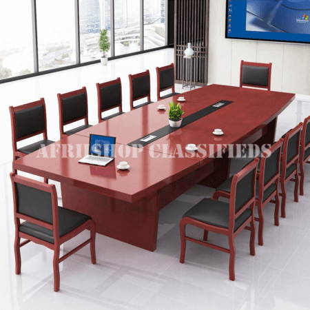 Boardroom Table; 10-Seater Modern Office Boardroom Table