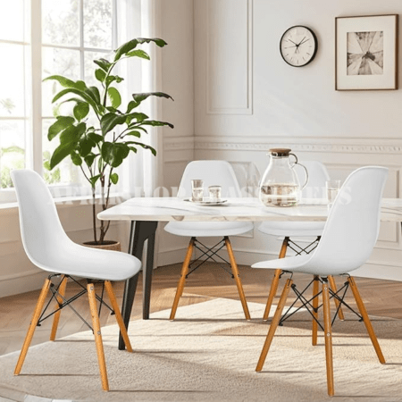 Plastic Eames Dining Chair