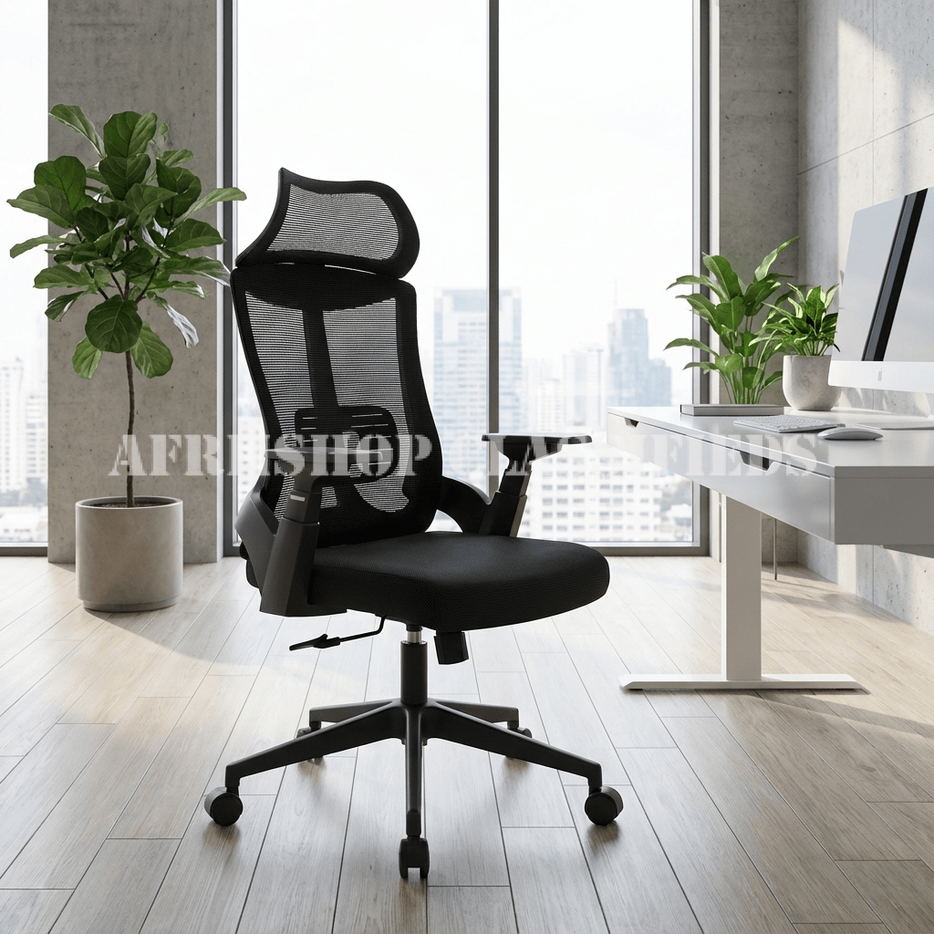 Office Chair; High Back Ergonomic Office Seat
