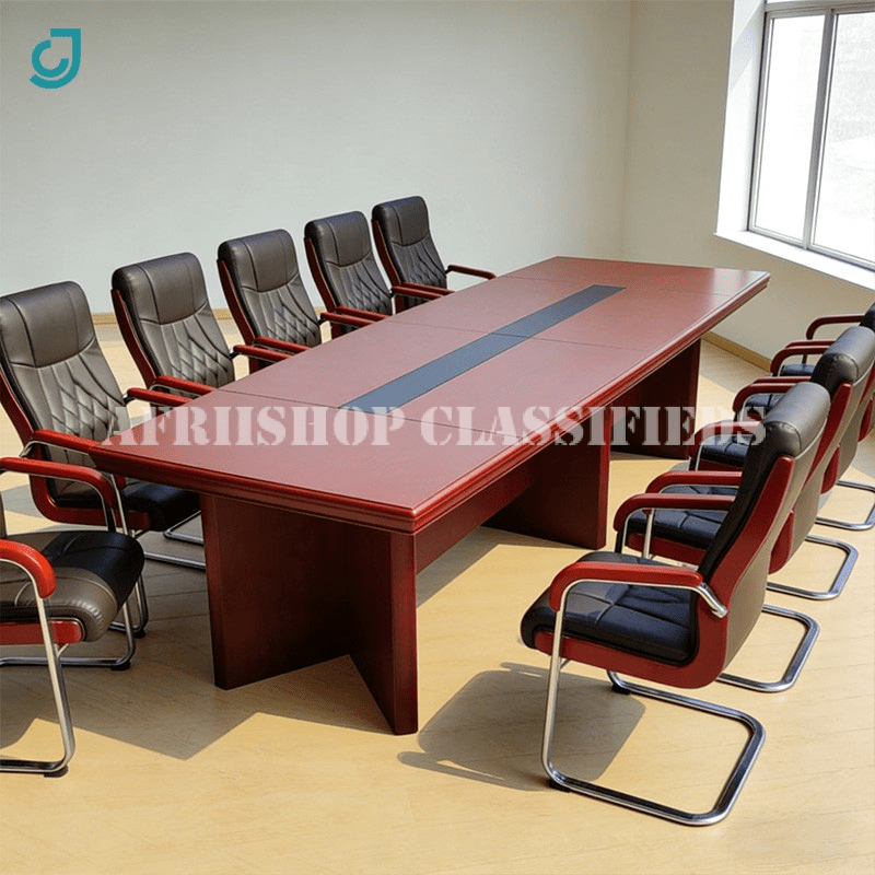 Boardroom Table; 10-Seater Modern Office Boardroom Table